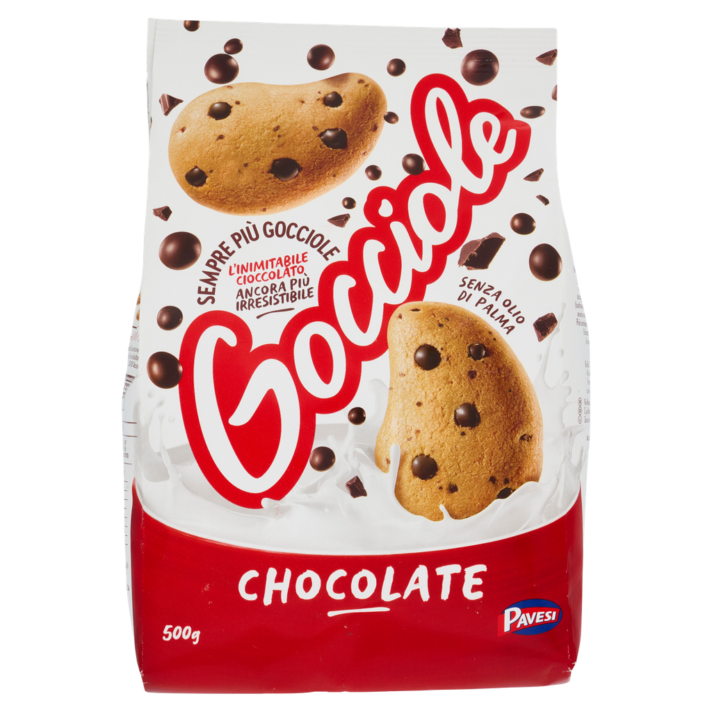 Pavesi Gocciole Chocolate Schokokekse 500 g