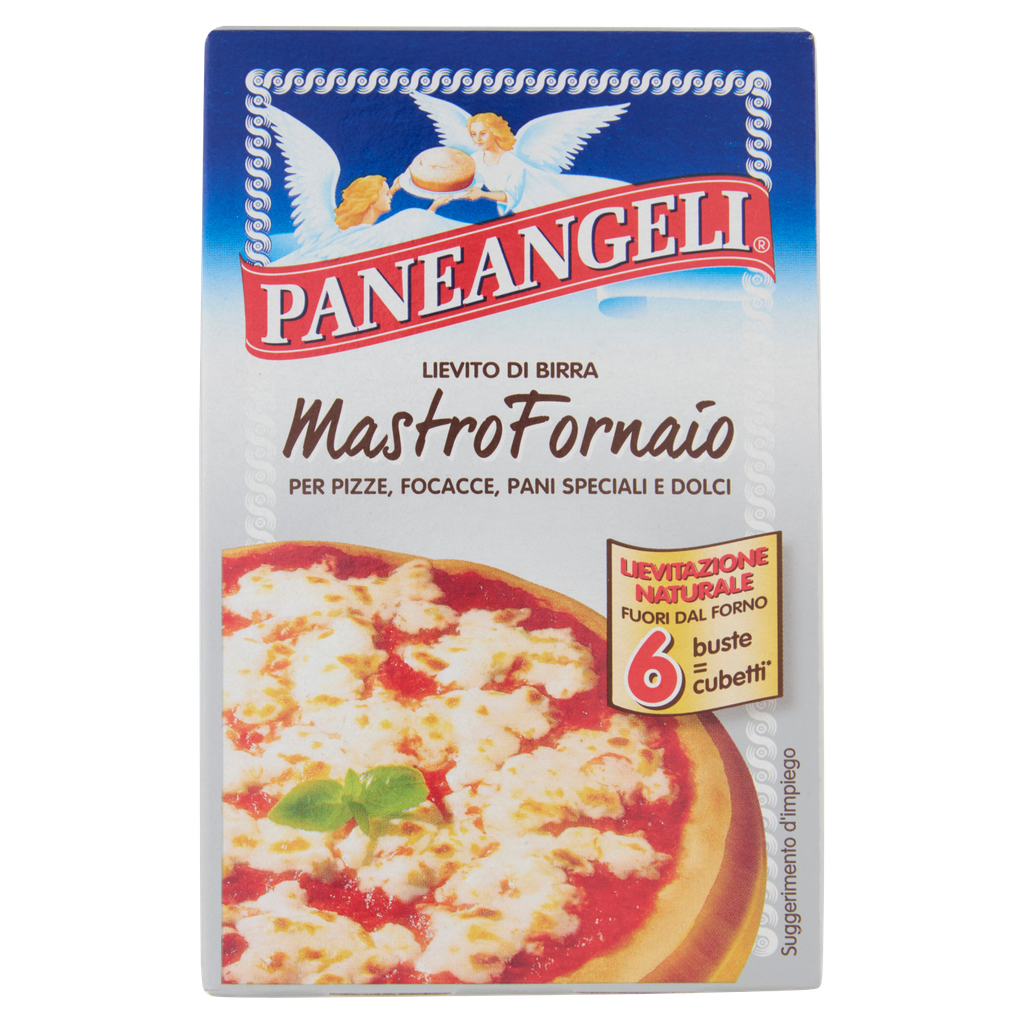 Pane degli Angeli Pizza Hefe, Packung mit 6 Stück