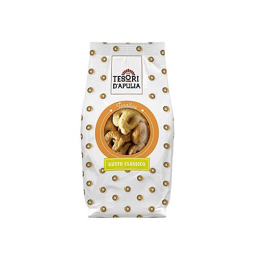 Tesori d’Apulia Tarallini Classico mit Olivenöl, 200 g