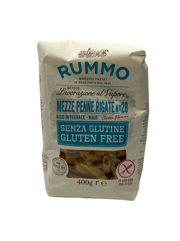 Rummo Mezze Penne rigate n.28 glutenfrei