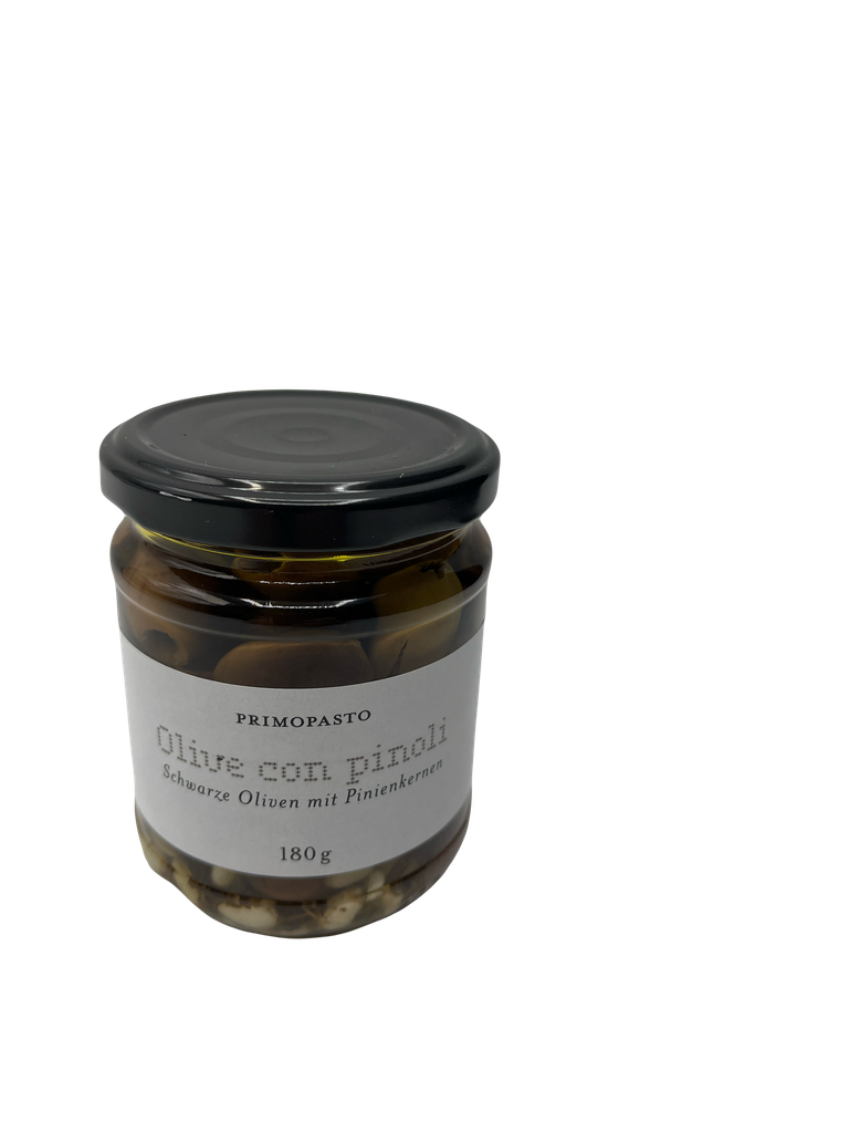 Primopasto  Oliven mit Pinienkernen