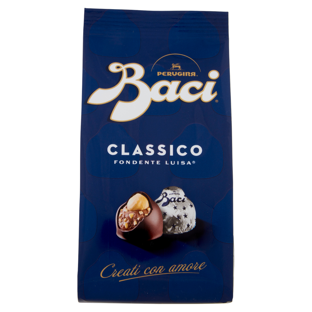 Perugina Baci Classico 125 g – fondente LUISA con nocciole
