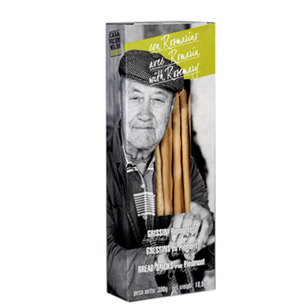 Casa Vecchio Mulino Rosmarin-Grissini, italienische Brotstangen mit Rosmarin, 300 g