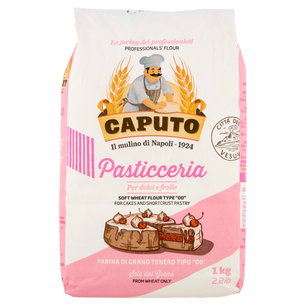 Caputo Farina 00 Pasticceria Mehl für Kuchen und Kekse 1 kg
