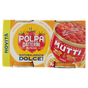 Mutti Polpa Datterini Tomatenfruchtfleisch in Stücken, 2 x 300 g
