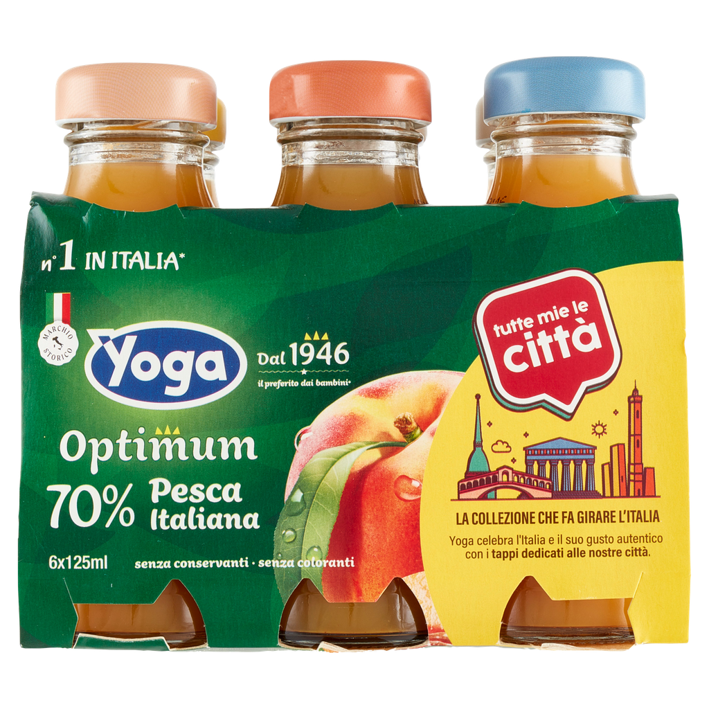 Yoga 6er Pfirsich Saft
