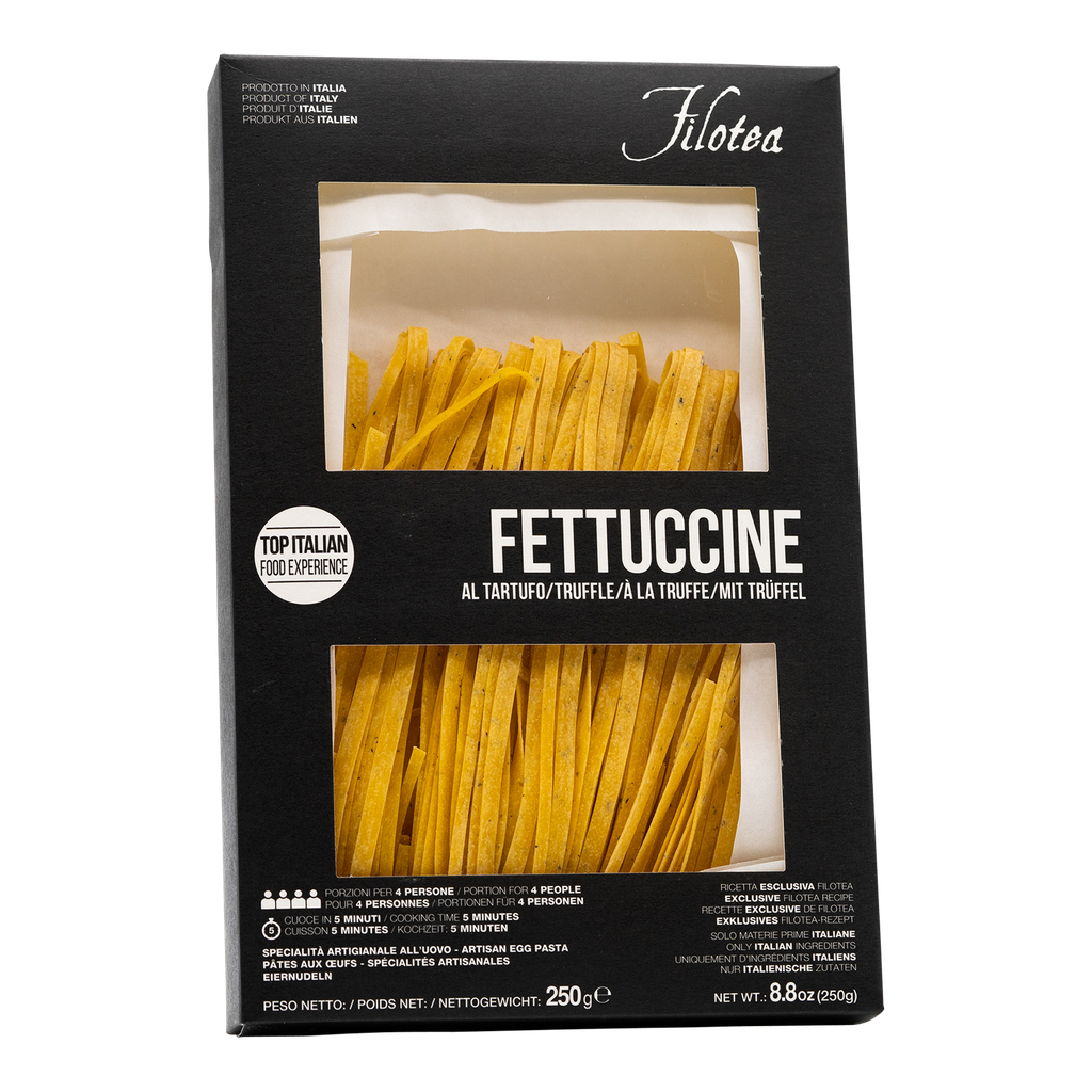 Filotea Eier-Fettuccine mit schwarzem Sommertrüffel 250 g