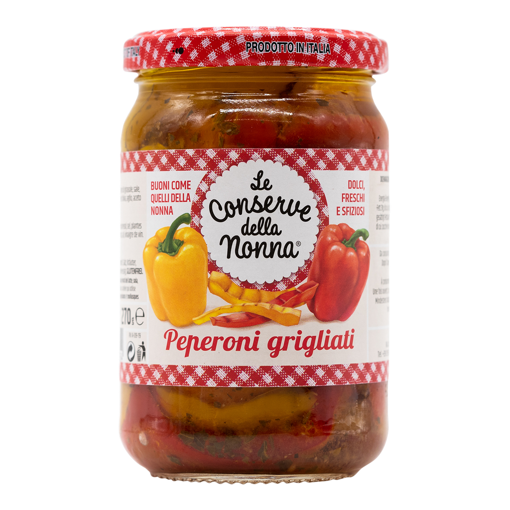 Conserve della nonna  Paprika gegrillt