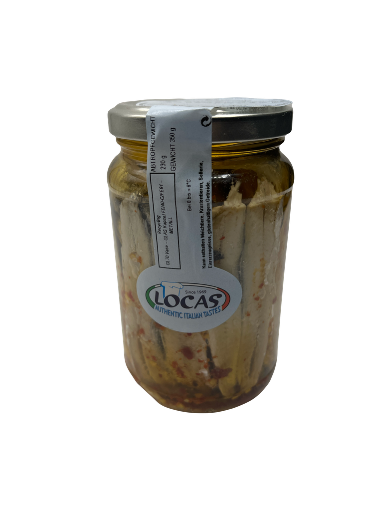 Locas Sardellen mariniert pikant 350g