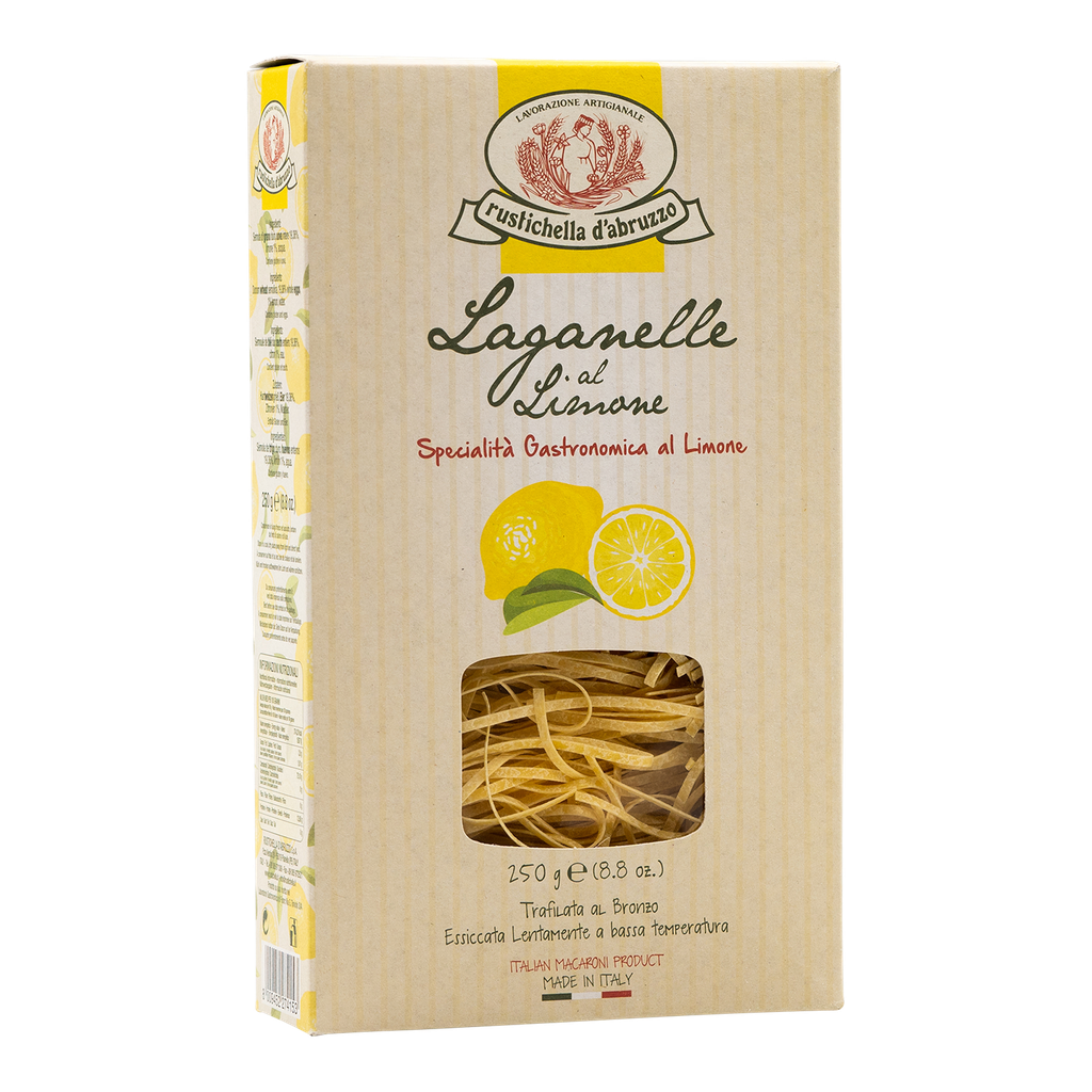 Rustichella Laganelle al Limone Zitronen-Eierbandnudeln 250 g