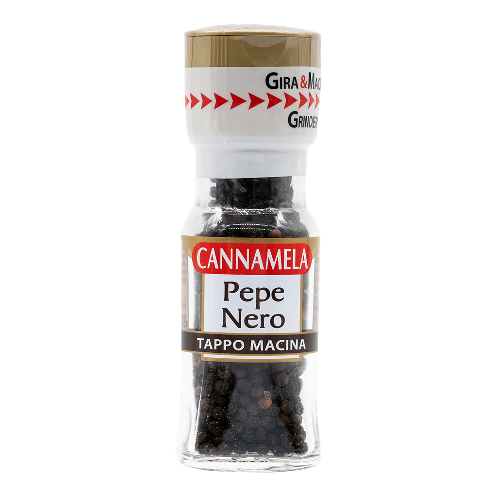 Cannamela Pfeffer schwarz mit Mahlwerk