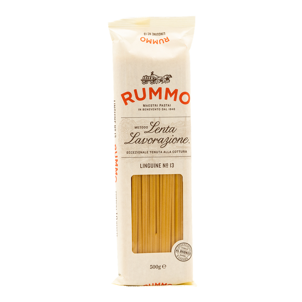 Rummo Linguine Nr. 13 – flache Hartweizenbandnudeln, 500 g
