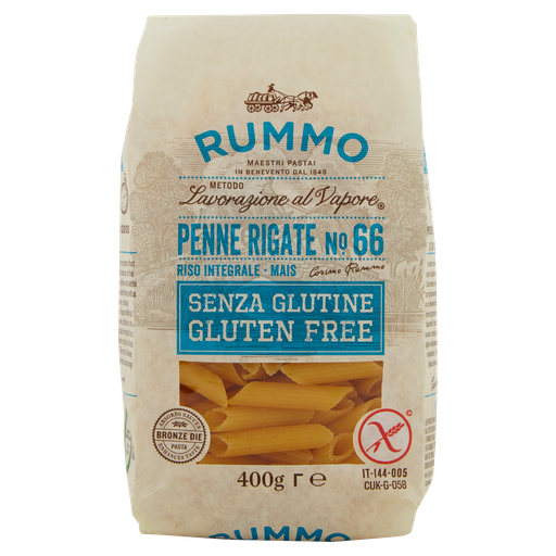 Rummo Mezze Penne rigate n.28 glutenfrei