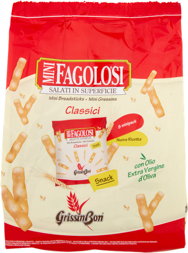 Grissinbon Minifagolosi Multipack 165 g – mini grissini salati