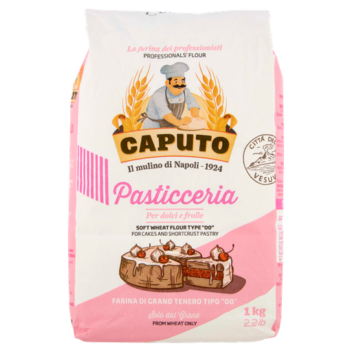 Caputo Farina 00 Pasticceria Mehl für Kuchen und Kekse 1 kg