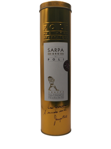 Poli - Grappa Sarpa oro