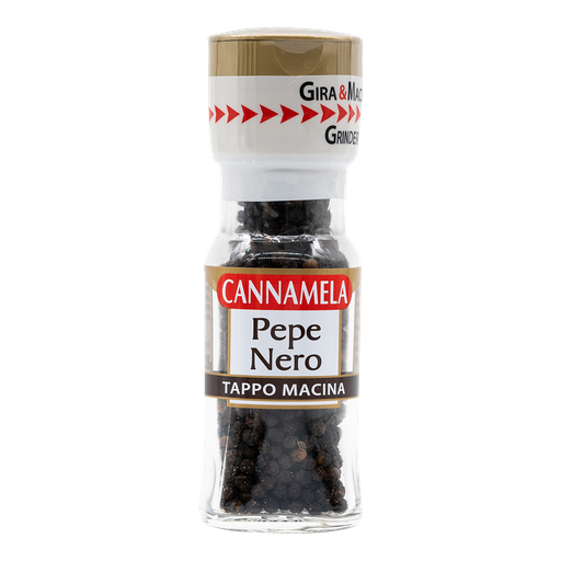 Cannamela Pfeffer schwarz mit Mahlwerk