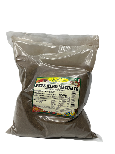 GIAN schwarzer Pfeffer gemahlen 1kg
