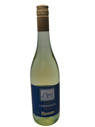 Riunite Lambrusco Bianco lieblich – italienischer Perlwein